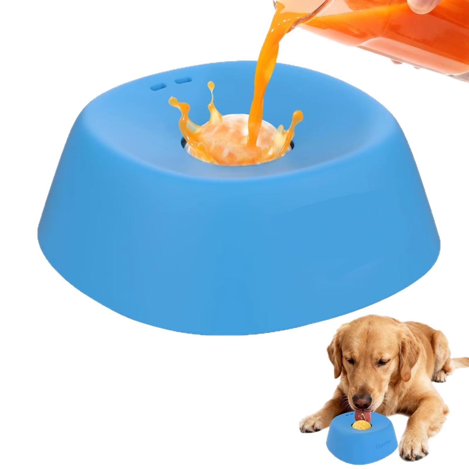 햄스터집Dog Bowl Slow Feeder Liquid Yogurt Licked Board Cat Dog Slow Feeder Interactive Lick Toy for Liquid Treats Bone Broth Yogurt