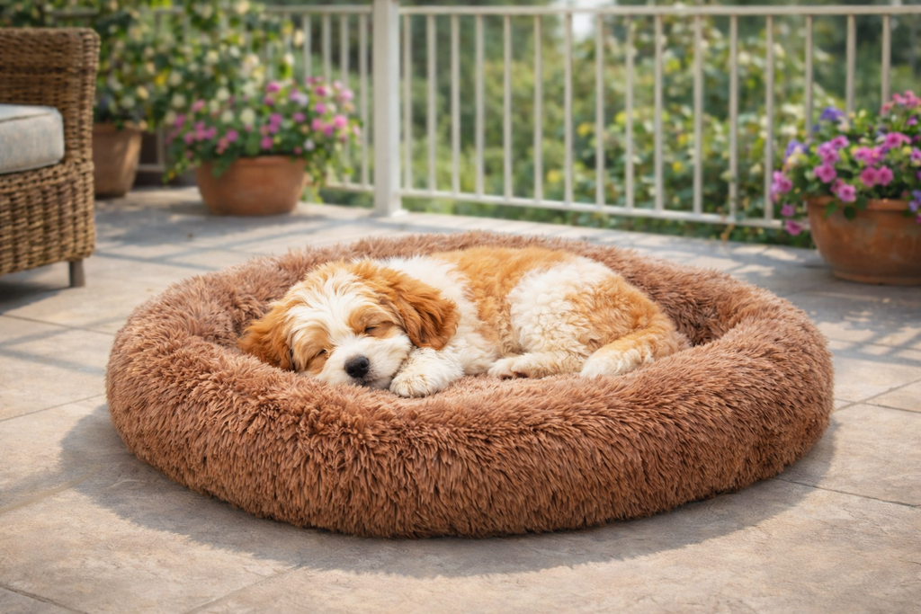 CozyNest Plush Bed