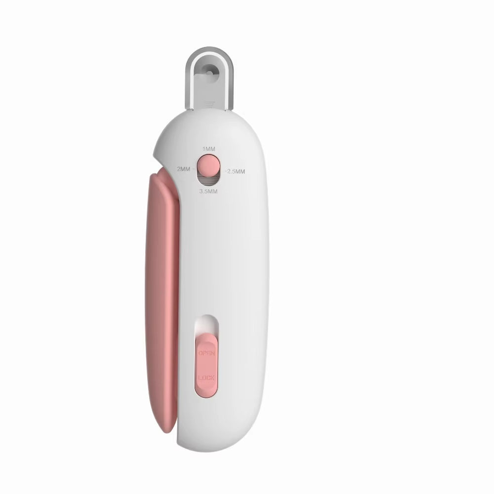 Professional Cat Dog Nail Clippers Safe Comfortable Pet Nail Trimmer with Adjustable Hole Pet Hair Clippers Pet Care Trim
